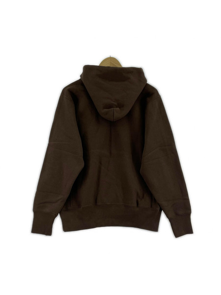 Champion パーカー REVERSE WEAVE 茶 L