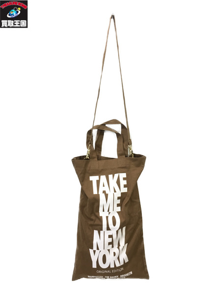 Deuxieme Classe TAKE ME TO NY BAG トートバッグ | capacitasalud.com