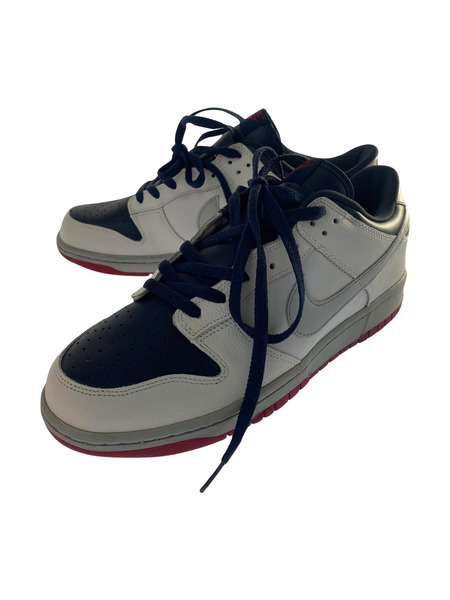 NIKE 04年製 Dunk Low White Obsidian Varsity Red 28cm