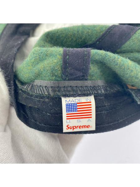 Supreme キャップ S Logo Wool Cap GRN