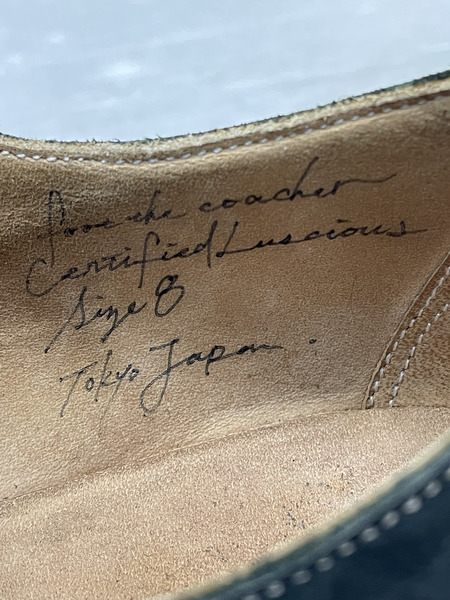 foot the coacher プレーントゥレザーシューズ 8