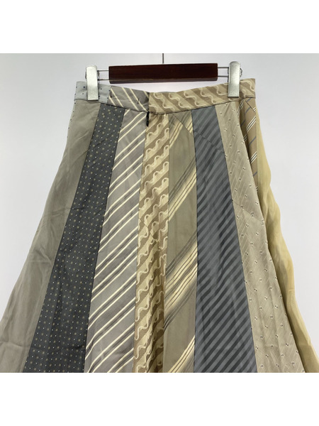 FUMIKA UCHIDA スカート ヴィンテージネクタイ スカート ロング