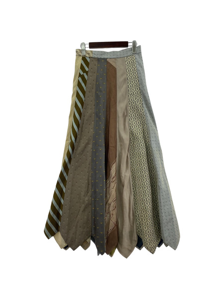 FUMIKA UCHIDA スカート ヴィンテージネクタイ スカート ロング