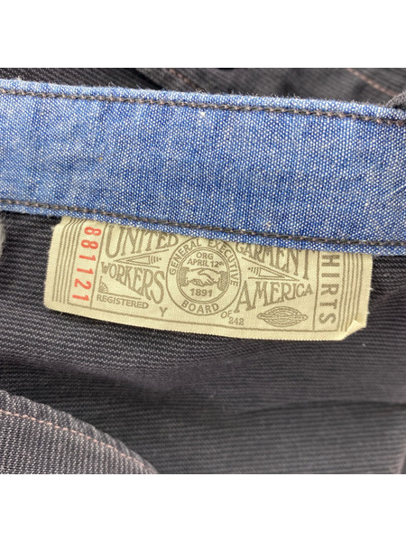 FREEWHEELERS 長袖シャツ ブラック 14