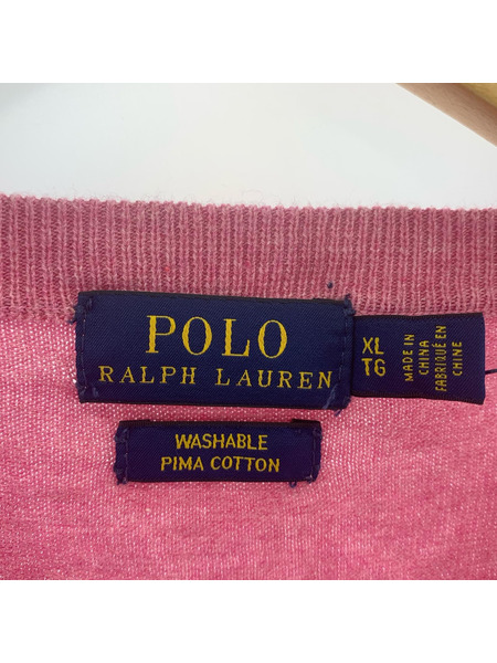 POLO RALPH LAUREN カーディガン ピンク
