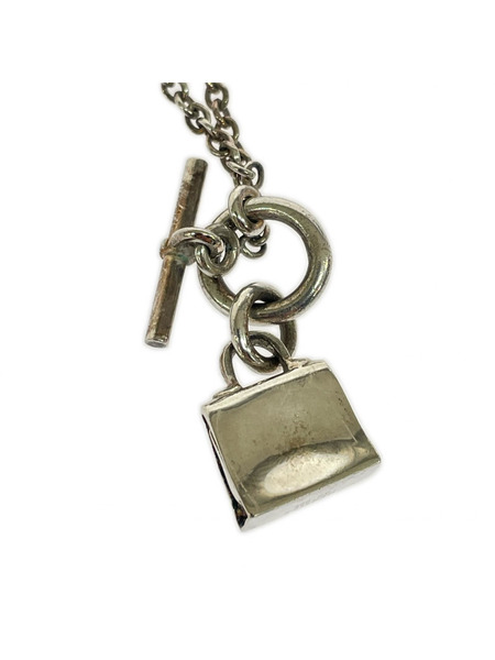 アクセサリー ネックレス AG925刻印 変色大