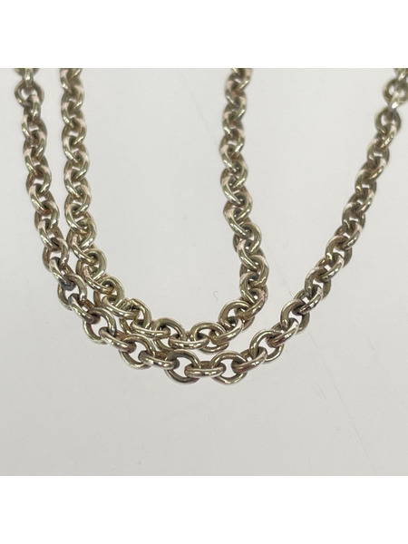 アクセサリー ネックレス AG925刻印 変色大