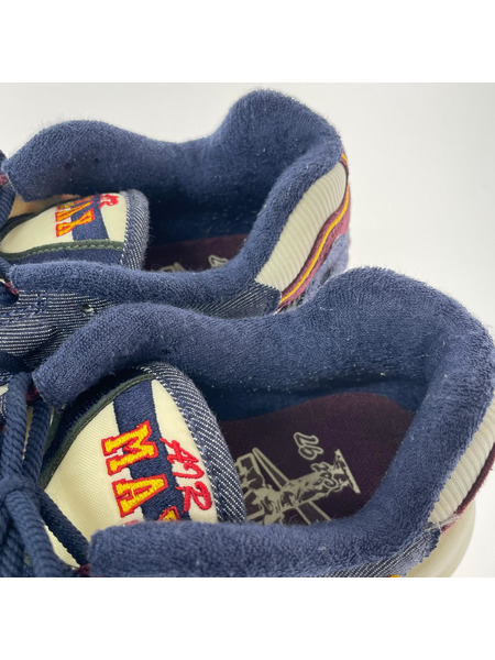 NIKE スニーカー AIR MAX 96 II QS DARK DENIM 28.5cm