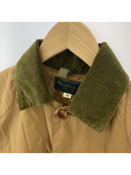 WAREHOUSE 1930'S WATER PROOF HUNTING JACKET サイズ38