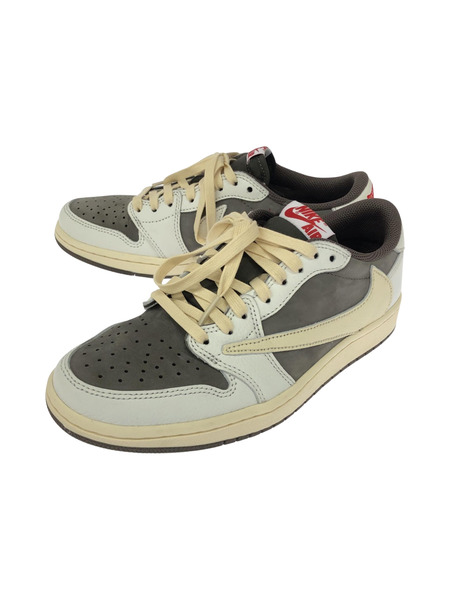 NIKE×TRAVIS SCOTT AIR JORDAN 1 LOW OG REVERSE MOCHA(24.5cm)