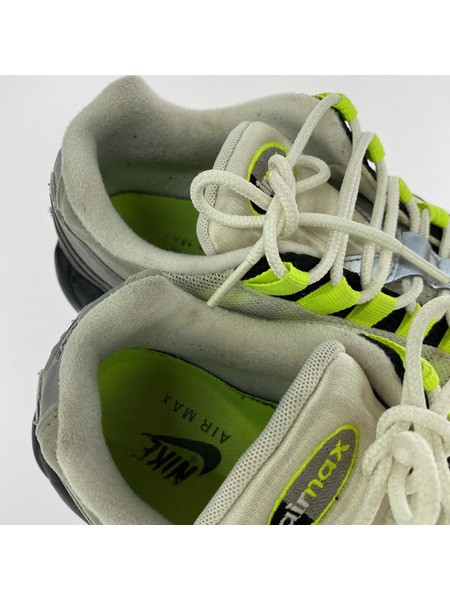 NIKE スニーカー AIR MAX 95 イエローグラデ 27.5㎝ 554970-071