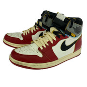 NIKE スニーカー UNION AIR JORDAN 1 28.5cm Chicago/Shadow