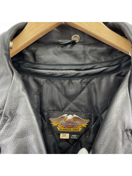 Harley-Davidson レザージャケット ダブルライダース (38)