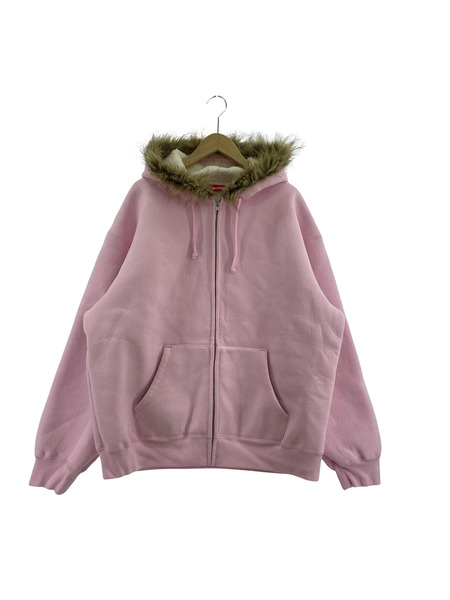 Supreme 25AW Faux Fur Zip Up Hooded Sweatshirt