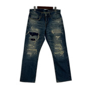 HYSTERIC GLAMOUR デニム・ジーンズ RSM加工 デニムスリムストレートPT