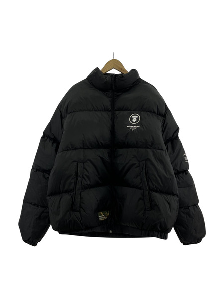 AAPE BY A BATHING APE NOW ダウンジャケット ブラック (XL)