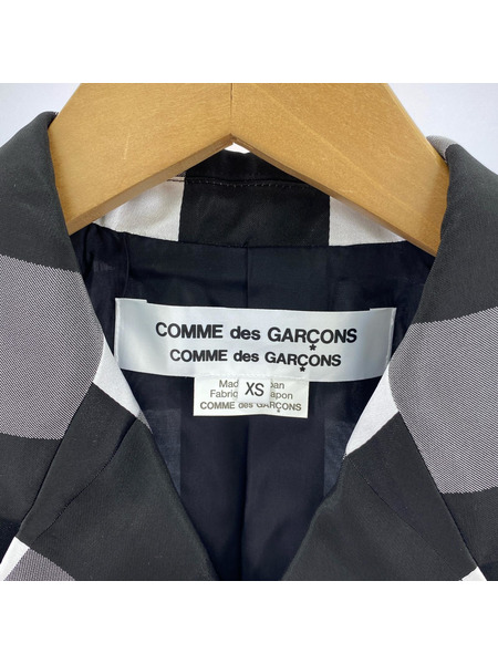 COMME des GARCONS 25SS RO-J018 ブロックチェック (XS)