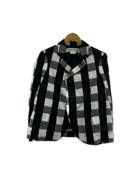 COMME des GARCONS 25SS RO-J018 ブロックチェック (XS)