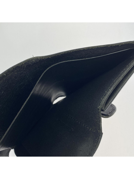 LEATHER ARTS & CRAFTS MOTO コンパクトウォレット ブラック