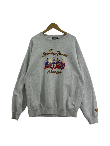 XLARGE スウェット・トレーナー LOONEY TUNES CREWNECK /L