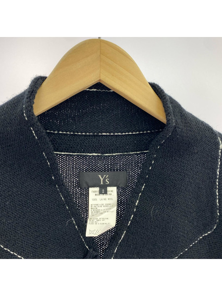 Y's ジャケット ニットステッチジャケット[値下]