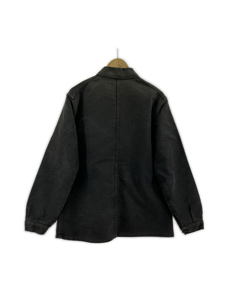 ジャケット barbe bleue カバーオール ブラックモールスキン