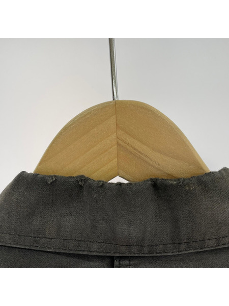 ジャケット barbe bleue カバーオール ブラックモールスキン