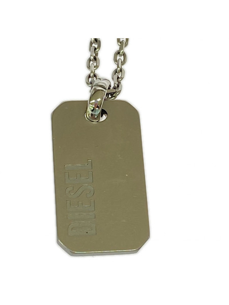 DIESEL ネックレス ドッグタグ ネックレス