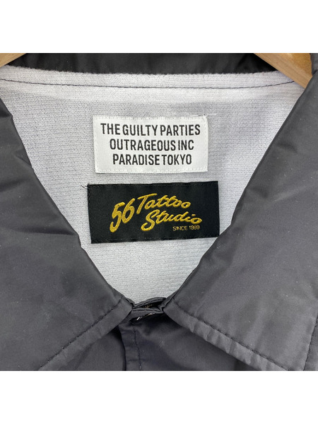 WACKO MARIA ジャケット x56Tatoo Studio コーチジャケット
