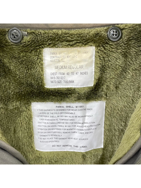 HOUSTON ミリタリージャケット M-51 フィッシュテールパーカ