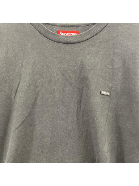 Supreme 長袖Tシャツ・カットソー small box logo LSカットソー ブラック XXL