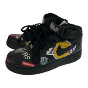 Supreme×NBA×Nike/Air Force1 Mid 07/27cm/BLK