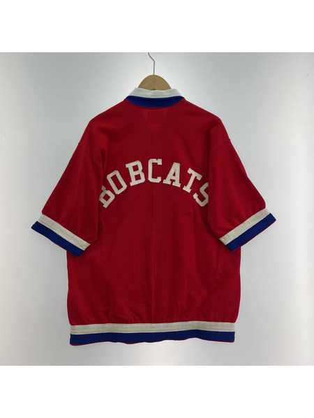 POWERS ATHLETIC WEAR OLD S/Sユニフォームシャツ 42 RED[値下]