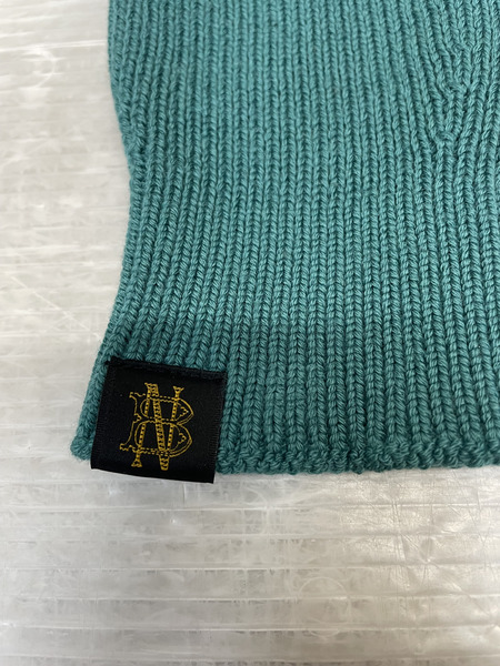 BATONER SOLID WOOL HAND WARMER フィンガーレス手袋 ターコイズ