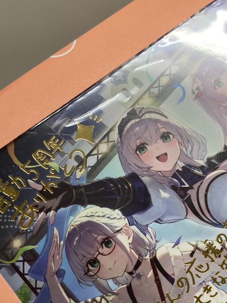 白銀ノエル 活動5周年記念  ポストカード