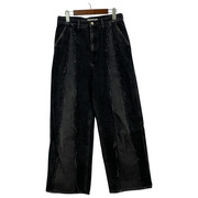 Jieda デニム・ジーンズ EX SWITCHING OVER DENIM PANTS BLK 1
