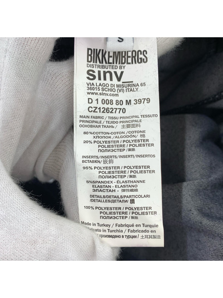 DIRK BIKKEMBERGS パンツ ベロアトラックパンツ S BLK