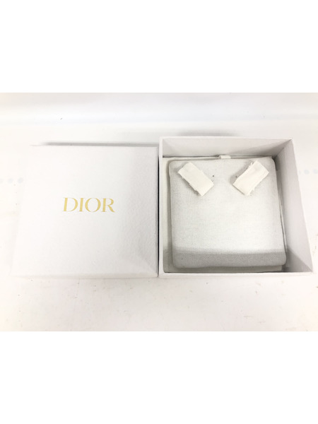 Christian Dior クレールディー CDロゴ ネックレス ゴールド