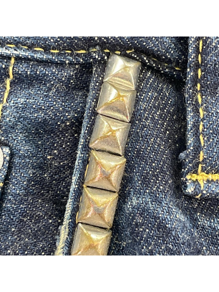 HYSTERIC GLAMOUR デニム・ジーンズ RW CLASH加工 ストレート デニムパンツ[値下]