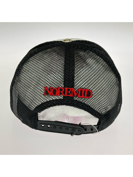 NOREMID X SUPPLIER Spdier Web Cross Leather Patch Mesh Cap