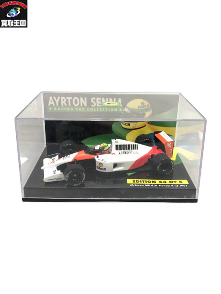 LANG 1/43 アイルトンセナ レーシングカー コレクション McLaren MP4/6