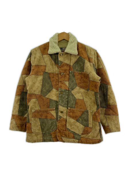 70s Lee パッチワークペイント ボアジャケット