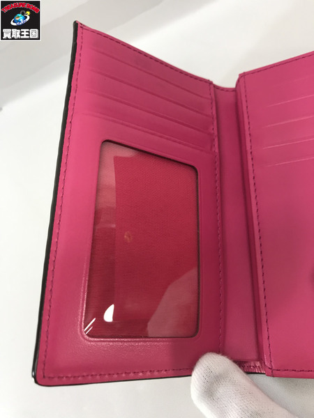 MCM コンパクトウォレット ヴィセトス柄　ラビット　三つ折り財布