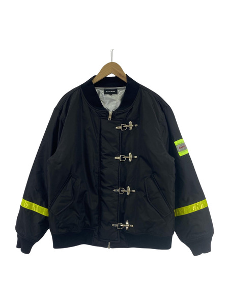 ELVIRA FIREFIGHTER BOMBER JACKET M 黒