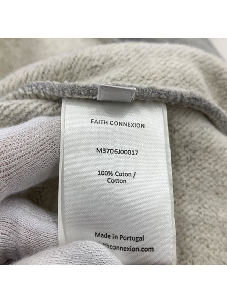 FAITH CONNEXION サイドレースアップ ジップパーカー GRY L