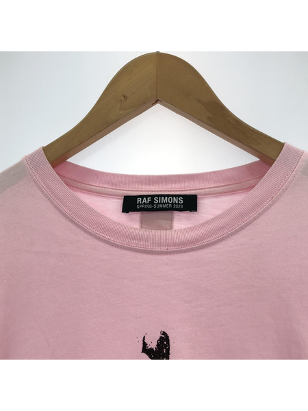 RAF SIMONS　Oversized T-Shirt With Hand(M)7843134370