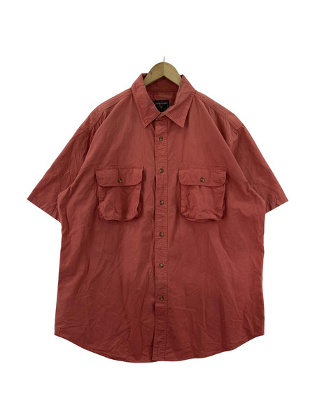 WOOLRICH S/S シャツ 赤 (XL)