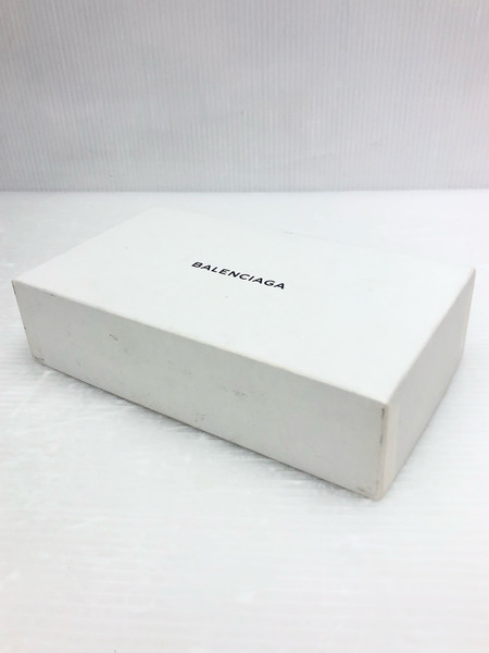 Balenciaga ラウンドジップウォレット ピンク ※小銭入れのファスナー×