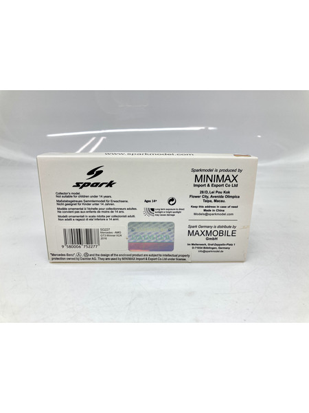 Spark 1/43 Mercedes-Benz AMG GT3 1st Race  1st Win[値下]