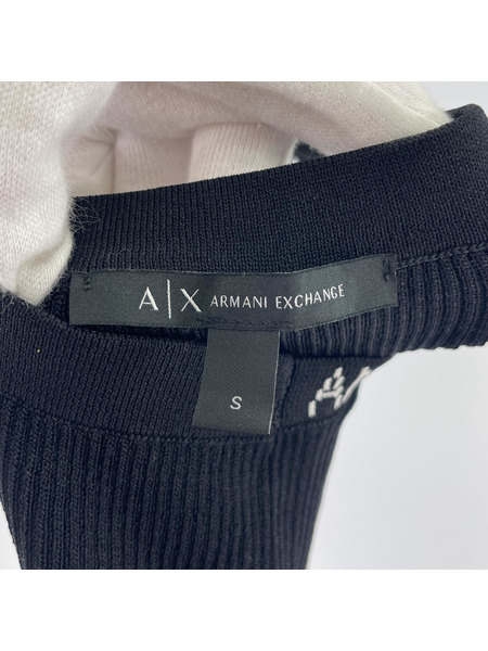 ARMANI EXCHANGE オールインワン・サロペット ノースリーブ　リ